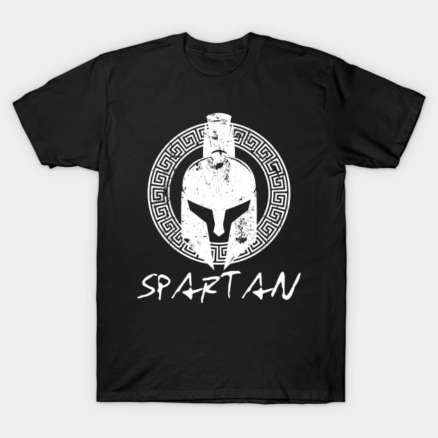 Sparta Spartan Warrior T-Shirt by inkstyl